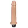 Prótese com Vibrador Interno G7B/VI - 17,2 x 4 cm Prazer e Cia
