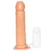 Prótese com Vibrador Externo-G9A/VE 21.5x4cm Prazer e Cia