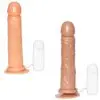 Prótese com Vibrador Externo-G9A/VE 21.5x4cm Prazer e Cia