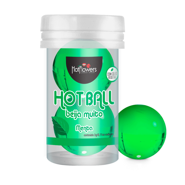 HOT BALL BEIJA MUITO MENTA HOT FLOWERS