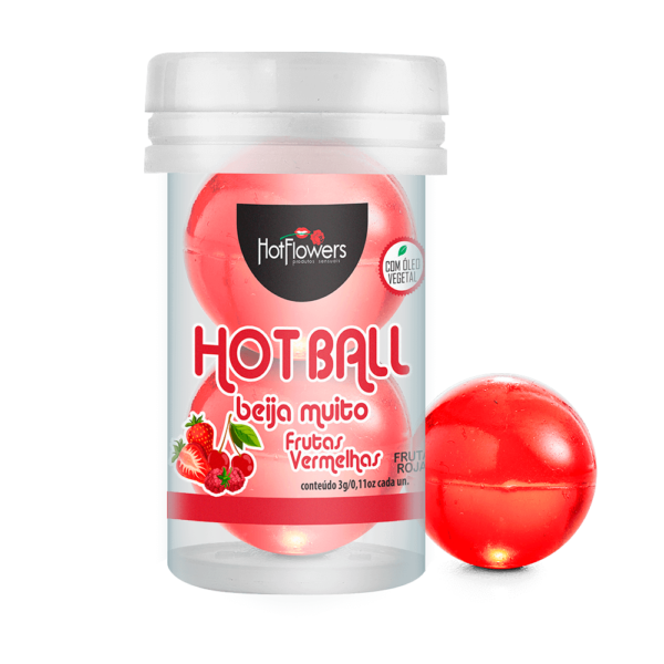 HOT BALL BEIJA MUITO FRUTAS VERMELHAS HOT FLOWERS