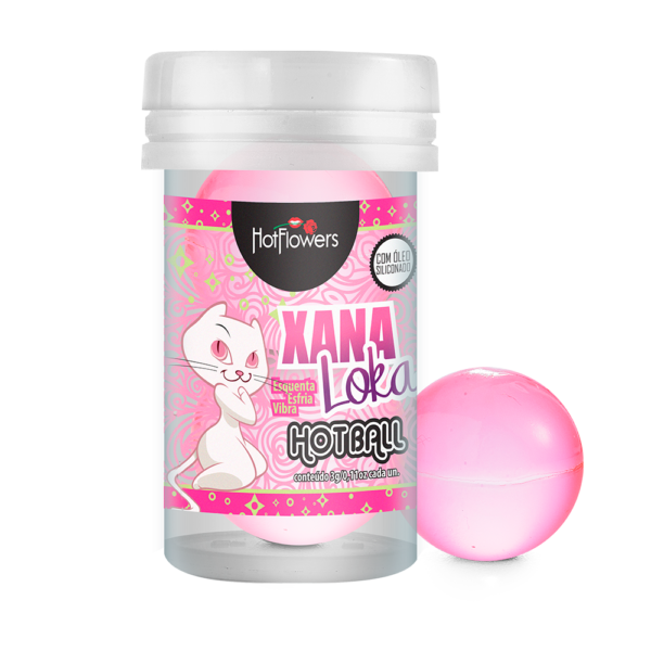 Hot Ball Xana Loka Esquenta Esfria e Vibra Hot Flowers
