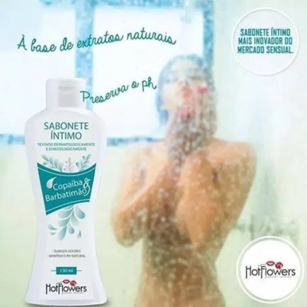 Sabonete Íntimo - Copaíba e Barbatimão - Hot Flowers
