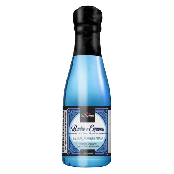 SABONETE LÍQUIDO BANHO & ESPUMA sedução 150ML HOT FLOWERS