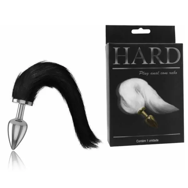 Plug Anal Em Metal Com Cauda Hard - Image 2