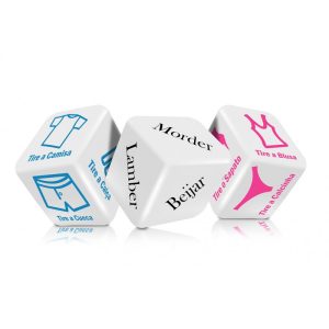 Jogo Strip Tease para casal com 3 Dados Eróticos Sexy Fantasy