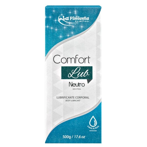 Lubrificante Intimo Base D´água Neutro 500g Confort Lub Big Sabor Neutro - Image 2