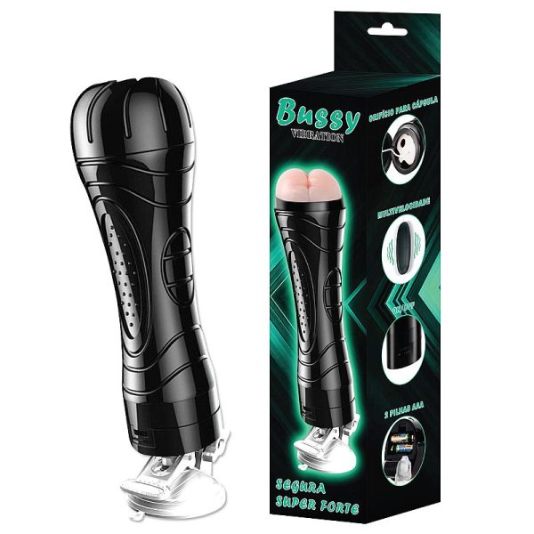 Masturbador Lanterna Masturbador Bussy Vibration Masturbador Ânus Masturbador Masculino Realista Masturbador com Ventosa Masturbador Textura Interna Masturbador Portátil Masturbador Discreto Masturbador TPR e ABS Brinquedo Sexual Masculino