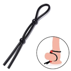 Anel peniano em silicone com duas regulagens