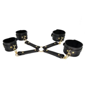 Bracelete e Tornozeleira Dourado