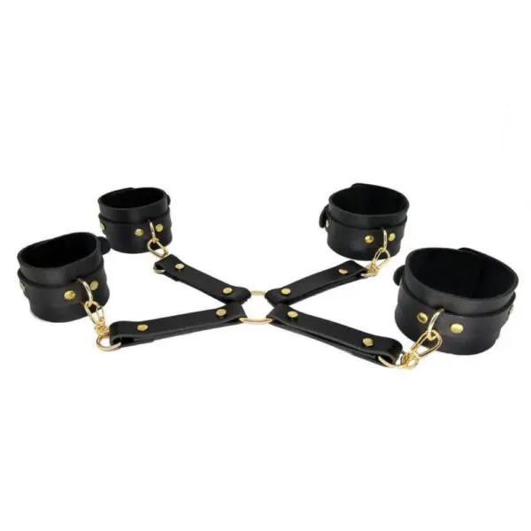 Conjunto Coxa e Bracelete Dourado - Image 2