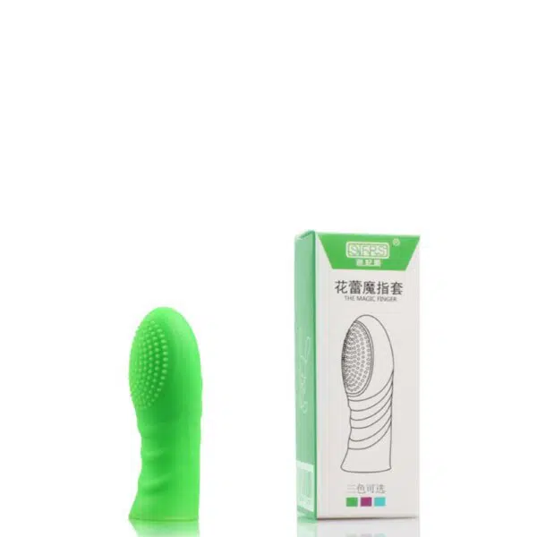 Dedeira em silicone com saliências massageadoras - Image 3