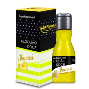 Óleo beijável sabor algodão doce abacaxi 35ml