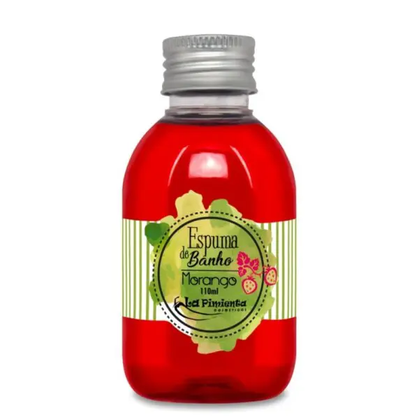 Espuma de banho morango 110ml