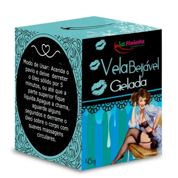 Vela beijável ice menta 45g - Image 2