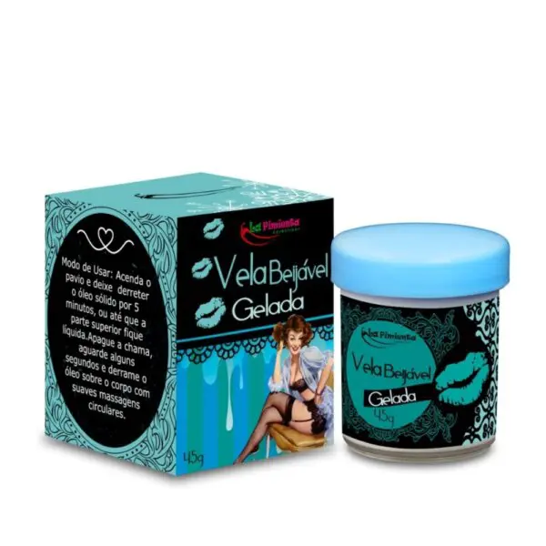 Kit Sentidos - Vela Beijável + Venda para olhos - Image 2