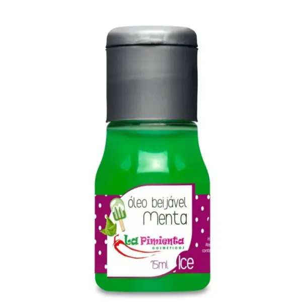 Óleo beijável sabor menta ice 15ml