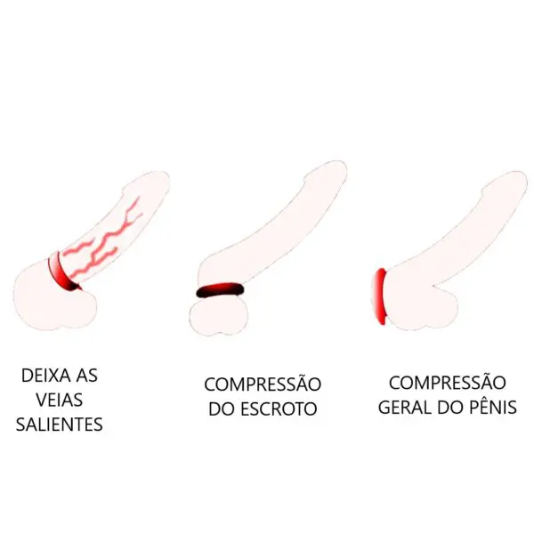 Kit com 3 anéis penianos - Image 2