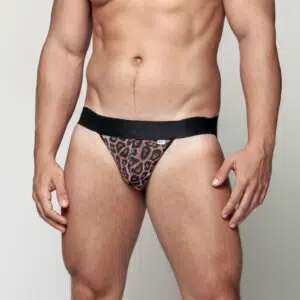 Jock onça tule com forro