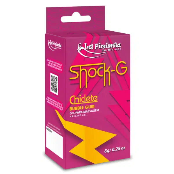 Shock G Chiclete Vibrador Líquido Excitante 8g - Image 2