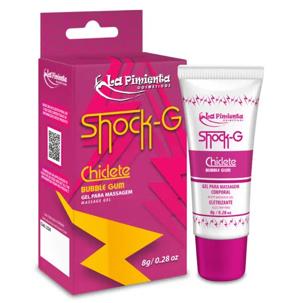 Shock G Chiclete Vibrador Líquido Excitante 8g