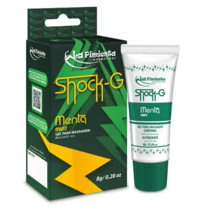Shock G Menta Vibrador Líquido Excitante 8g