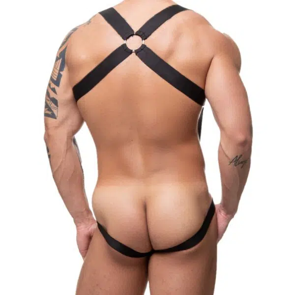 Body Harness em Suplex Preto - Image 3
