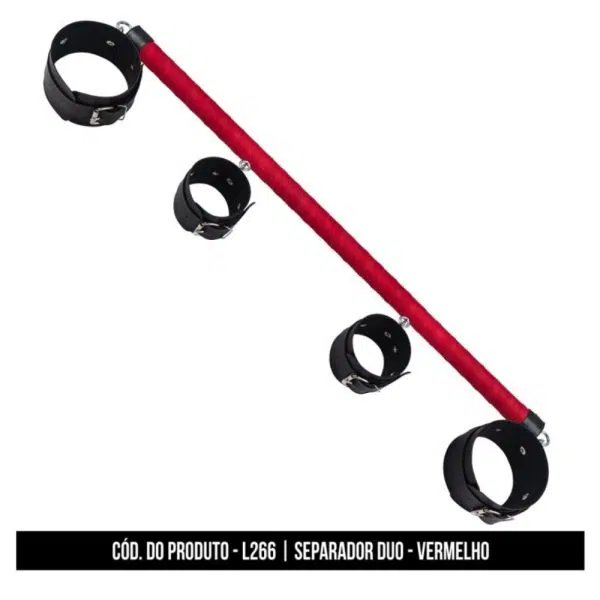 Separador Duo Algema E Tornoeleiras 60cm La Pimienta