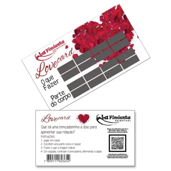 Raspadinha love Card