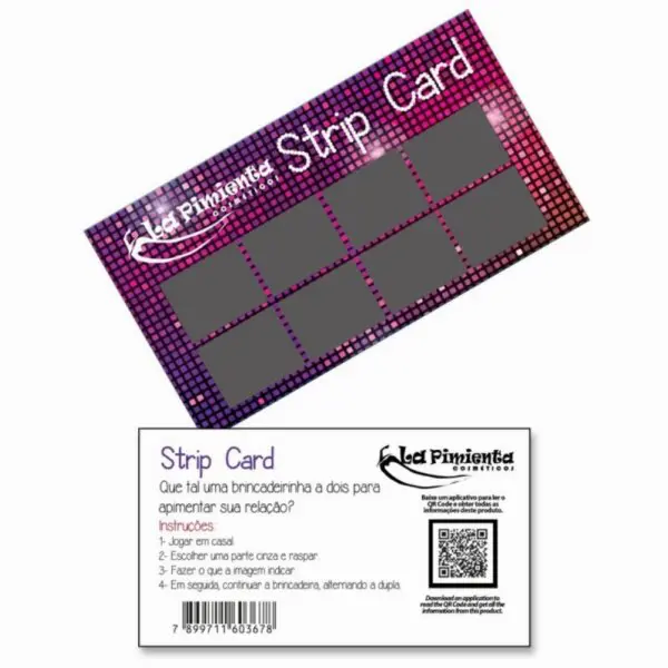 Raspadinha strip card
