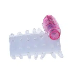 Meia capa peniana com vibro