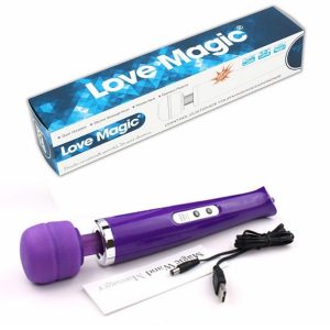 Varinha Mágica 36 cm - Vibrador Recarregável Sexy Import
