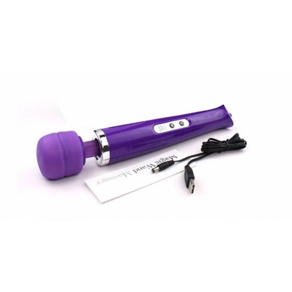 Varinha Mágica 36 cm - Vibrador Recarregável Sexy Import