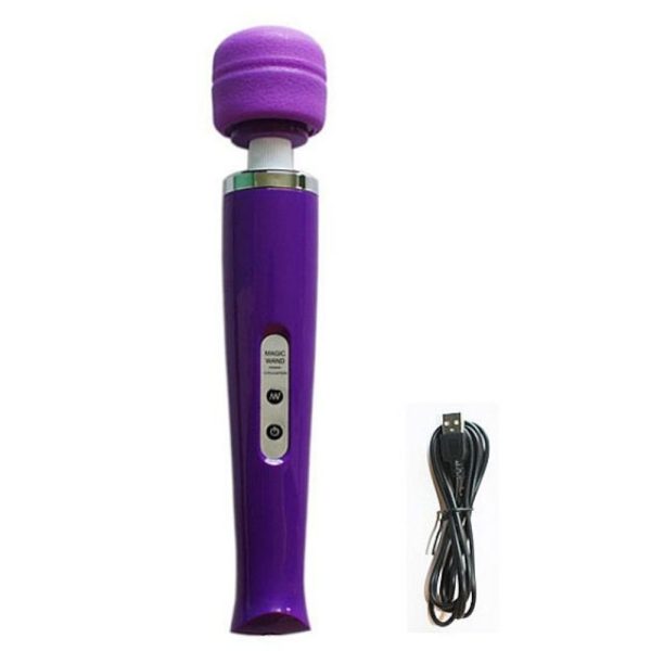 Varinha Mágica 36 cm - Vibrador Recarregável Sexy Import