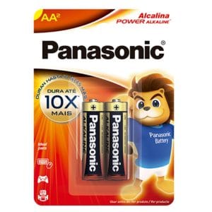 Pilha Alcalina AA Panasonic