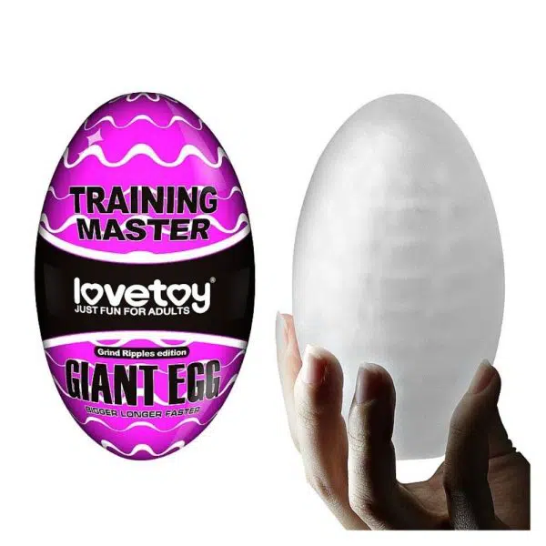 Big Egg Masturbador Ovo Gigante Ripples Sexy Import