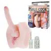 Hermafrodita Male Cock - Pênis e Vagina em CyberSkin com Vibrador - 27,5 cm - Image 3