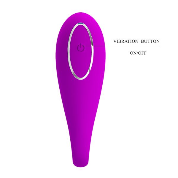 Vibrador de Casal com 12 Modos de Vibração, Controlado via Bluetooth - PRETTY LOVE - Image 2