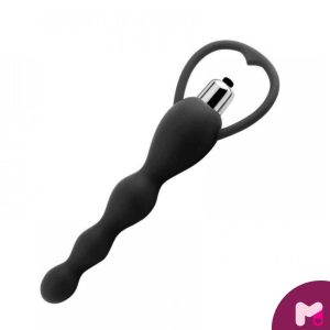 PLUG ANAL FEITO EM SILICONE CIRURGICO COM VIBRAÇÃO