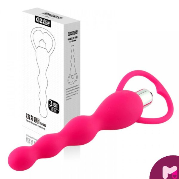 PLUG ANAL FEITO EM SILICONE CIRURGICO COM VIBRAÇÃO