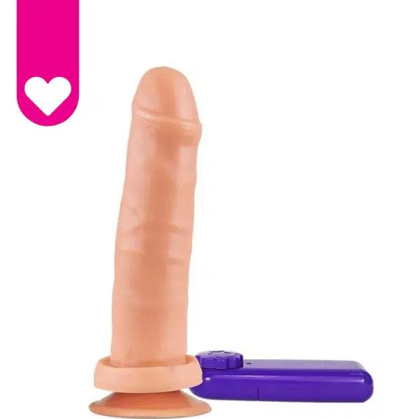 Prótese com Vibrador Externo HotFlowers