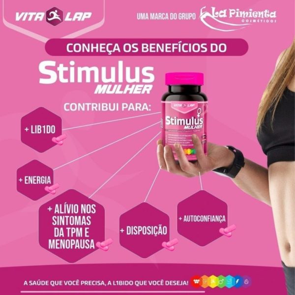 STIMULUS MULHER SUPLEMENTO VITAMÍNICO FEMININO LA PIMIENTA