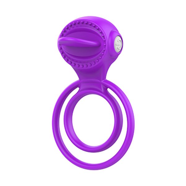 Anel Peniano Argola Testicular Vibrador Vipmix