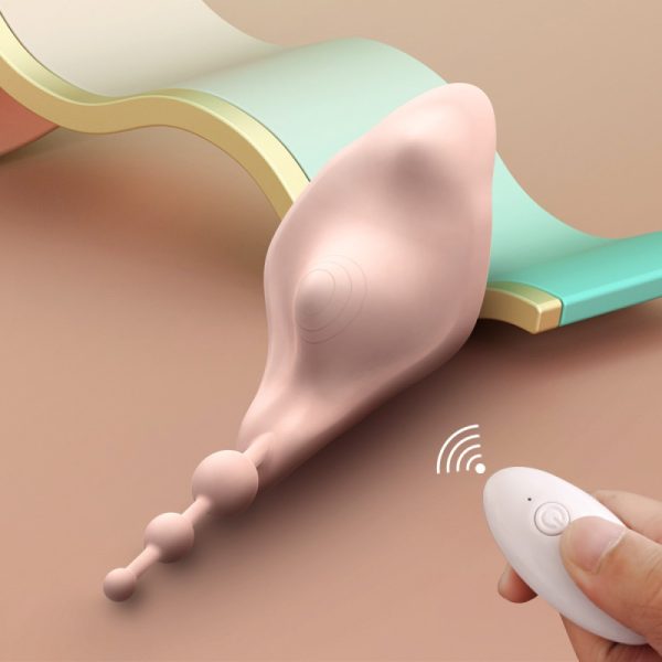 Estimulador de clitóris com formato ergonomico que se adapta a uma calcinha - ES015 Vip Mix