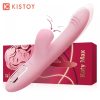 KISTOY KATY MAX VIBRADOR COM ESTIMULADOR DE CLITORIS E 12 MODOS DE VIBRAÇÃO VIP MIX