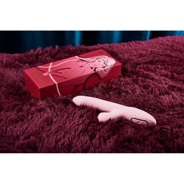 KISTOY KATY MAX VIBRADOR COM ESTIMULADOR DE CLITORIS E 12 MODOS DE VIBRAÇÃO VIP MIX