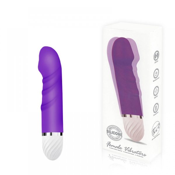 Vibrador com Relevo em Ondas Multivelocidade - FEMALE VIBRATOR - MV053