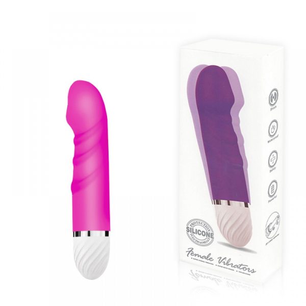 Vibrador com Relevo em Ondas Multivelocidade - FEMALE VIBRATOR - MV053