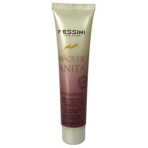 Gel Siliconado Para Massagem Sensual Com Toque Aveludado Mãos De Anita 15g Pessini - Image 2