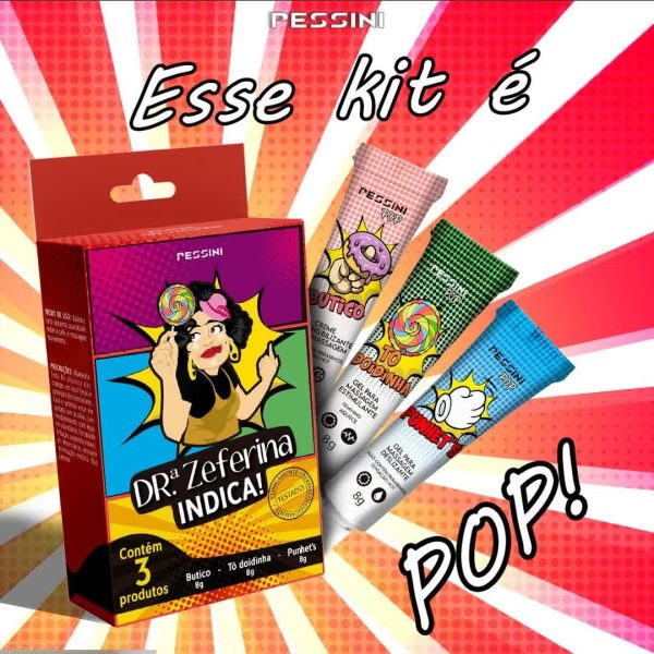 Kit Dra Zeferina Com 3 Geis Funcionais 8g Linha Pop Pessini - Image 2